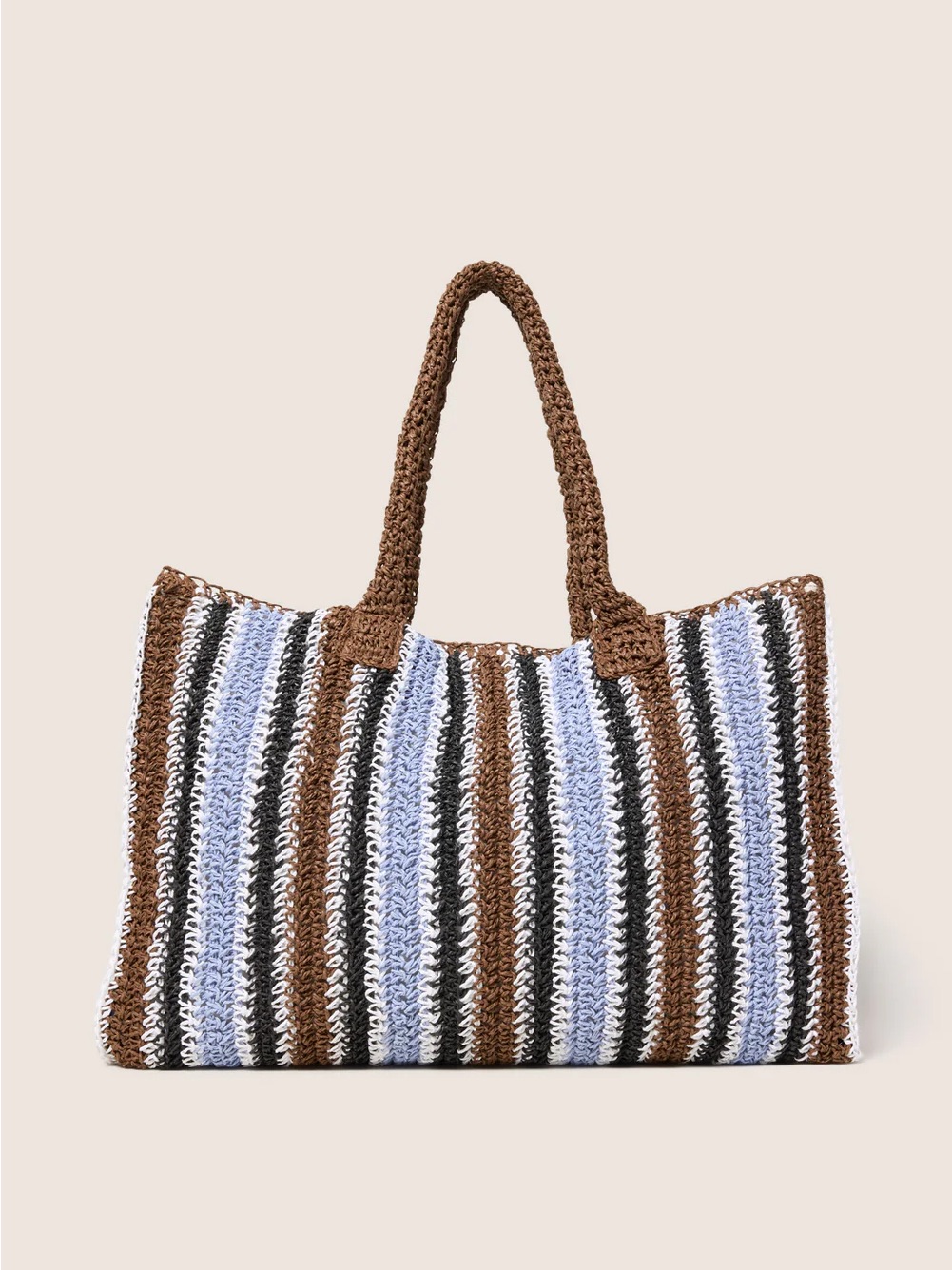 Evereve Brandi Raffia Tote